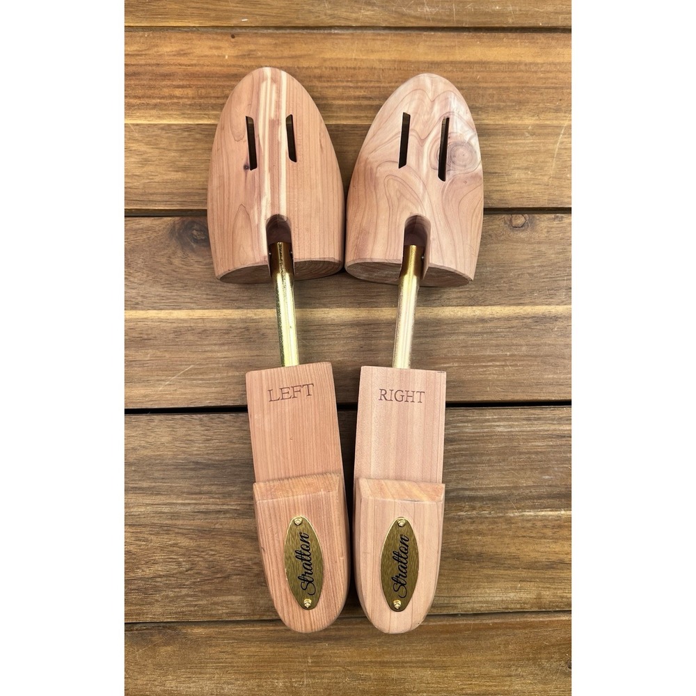 Stratton Cedar Shoe Trees Men Grown In The USA Size Large 10-11